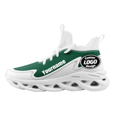 Custom Green White Maxsoul Shoes Personalized Sneaker FN030A-E020011-22