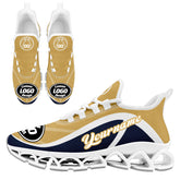 Custom Blue Yellow Maxsoul Shoes Personalized Sneaker FN003XD-D020391-12