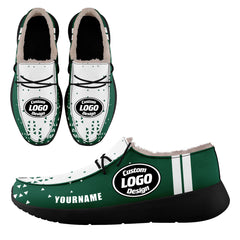 Custom Green White New York Shoes Personalized Sneaker FN042-D020279-28