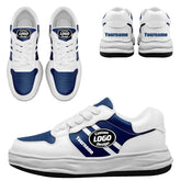 Custom White Blue Indianapolis Shoes Personalized Sneaker FN032-D020389-14