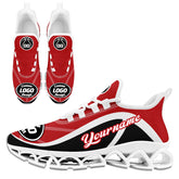 Custom Red Black Maxsoul Shoes Personalized Sneaker FN003XD-D020391-2