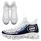 Custom Navy White Maxsoul Shoes Personalized Sneaker FN030XD-D020388-24