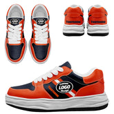 Custom Blue Orange Chicago Shoes Personalized Sneaker FN032-D020389-7