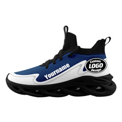 Custom Blue White Maxsoul Shoes Personalized Sneaker FN030A-E020011-20