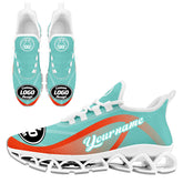 Custom Orange Blue Maxsoul Shoes Personalized Sneaker FN003XD-D020391-21