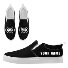 Custom Canvas Sneakers Personalized Slip On Shoes FN071-E028030-2