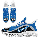 Custom Blue Black Maxsoul Shoes Personalized Sneaker FN003XD-D020391-9