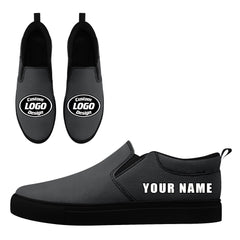 Custom Canvas Sneakers Personalized Slip On Shoes FN071-E028030-6