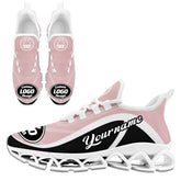 Custom Balck Pink Maxsoul Shoes Personalized Sneaker FN003XD-D020391-17