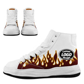 Custom Red Yellow White Washington Firesoul Shoes Personalized Sneaker FN039-D020272-31
