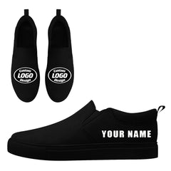 Custom Canvas Sneakers Personalized Slip On Shoes FN071-E028030-2