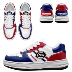 Custom Red Blue New York Shoes Personalized Sneaker FN032-D020389-21
