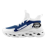 Custom Blue White Maxsoul Shoes Personalized Sneaker FN030A-E020011-20