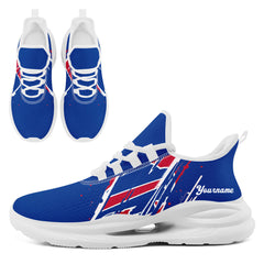 Custom New York Personalized Team Fan Gear Sneakers – Unisex Gameday Athletic Shoes Custom Team Name Sports Runners FN079-E020219-4