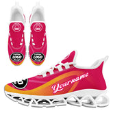 Custom Pink Yellow Maxsoul Shoes Personalized Sneaker FN003XD-D020391-20