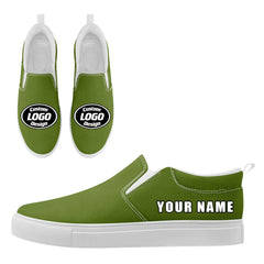 Custom Canvas Sneakers Personalized Slip On Shoes FN071-E028030-7
