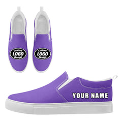 Custom Canvas Sneakers Personalized Slip On Shoes FN071-E028030-10