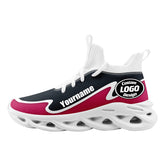 Custom Navy Pink Maxsoul Shoes Personalized Sneaker FN030A-E020011-9