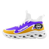Custom Purple Yellow Maxsoul Shoes Personalized Sneaker FN030A-E020011-7