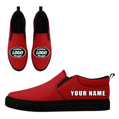 Custom Canvas Sneakers Personalized Slip On Shoes FN071-E028030-4