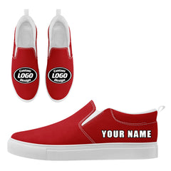 Custom Canvas Sneakers Personalized Slip On Shoes FN071-E028030-4