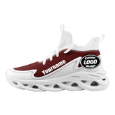 Custom Red White Maxsoul Shoes Personalized Sneaker FN030A-E020011-16