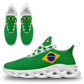 Custom 2026 World Cup Brazil Sneakers DIY Country Flag Running Shoes Lightweight Sport Shoes Gift for Football Fans Personalized Team Name and Logo FN003-F027045-1