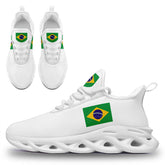 Custom 2026 World Cup Brazil Sneakers DIY Country Flag Running Shoes Lightweight Sport Shoes Gift for Football Fans Personalized Team Name and Logo FN003-F027045-3