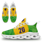 Custom 2026 World Cup Brazil Sneakers DIY Country Flag Running Shoes Lightweight Sport Shoes Gift for Football Fans Personalized Team Name and Logo FN003-F027077-8