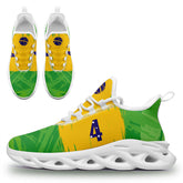 Custom 2026 World Cup Brazil Sneakers DIY Country Flag Running Shoes Lightweight Sport Shoes Gift for Football Fans Personalized Team Name and Logo FN003-F027077-1