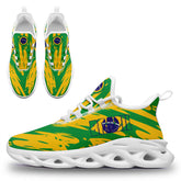 Custom 2026 World Cup Brazil Sneakers DIY Country Flag Running Shoes Lightweight Sport Shoes Gift for Football Fans Personalized Team Name and Logo FN003-F027045-5
