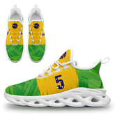 Custom 2026 World Cup Brazil Sneakers DIY Country Flag Running Shoes Lightweight Sport Shoes Gift for Football Fans Personalized Team Name and Logo FN003-F027077-2