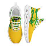 Custom 2026 World Cup Brazil Sneakers DIY Country Flag Running Shoes Lightweight Sport Shoes Gift for Football Fans Personalized Team Name and Logo FN003-F027085-2