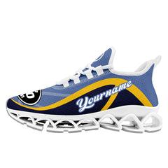 Custom Blue Yellow Maxsoul Shoes Personalized Sneaker FN003XD-D020391-11