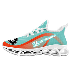 Custom Orange Blue Maxsoul Shoes Personalized Sneaker FN003XD-D020391-21