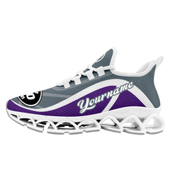 Custom Purple Gray Maxsoul Shoes Personalized Sneaker FN003XD-D020391-8