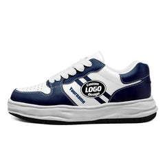 Custom Blue White Dallas Shoes Personalized Sneaker FN032-D020389-9