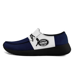 Custom Dallas Blue White Shoes Personalized Sneaker FN018-D020278-9