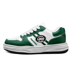 Custom Green White New York Shoes Personalized Sneaker FN032-D020389-28