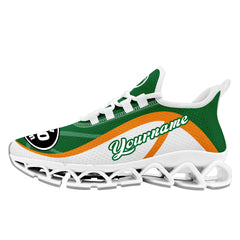Custom Green Orange Maxsoul Shoes Personalized Sneaker FN003XD-D020391-18