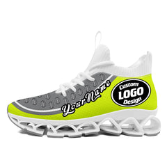 Custom Green Gray Maxsoul Shoes Personalized Sneaker FN030XD-D020388-22