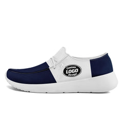 Custom Dallas Blue White Shoes Personalized Sneaker FN018-D020278-9