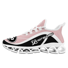 Custom Balck Pink Maxsoul Shoes Personalized Sneaker FN003XD-D020391-17