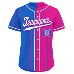 Custom Stripe Fashion Personalized Authentic Baseball Jersey BSBJ01-E06043-11