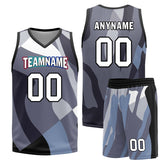 Custom Camouflage Black Brooklyn City Edition Personalized Reversible Basketball Set Sports Basketball Jersey BBJ01R-D0610-3-COOLMAX