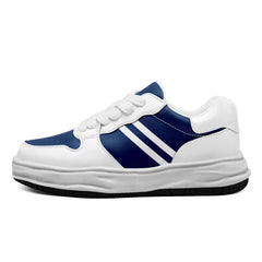 Custom White Blue Indianapolis Shoes Personalized Sneaker FN032-D020389-14