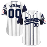 Custom Vintage Personalized Authentic Baseball Jersey BSBJ01-E025021-3