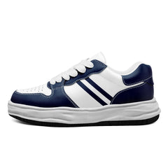 Custom Blue White Dallas Shoes Personalized Sneaker FN032-D020389-9