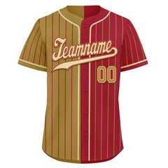 Custom Stripe Fashion Personalized Authentic Baseball Jersey BSBJ01-E06043-12
