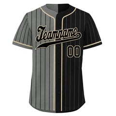 Custom Stripe Fashion Personalized Authentic Baseball Jersey BSBJ01-E06043-3
